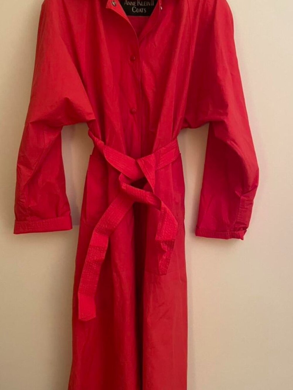 Anne Klein Women's Red Coat